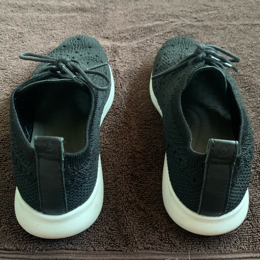 Coke Haan Women’s 2.Zerogrand Stitchlite Wingtip Oxford Sneaker Black - Size 6B - Picture 7 of 14